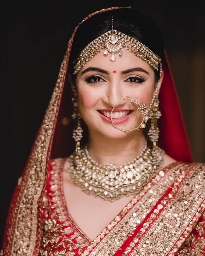 Trending soft no makeup look for Brides in 2023.
